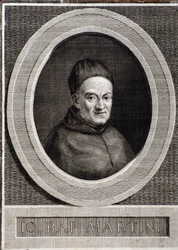 Porträt von Giovanni Battista Martini (1706-1784), italienischer Komponist und Musiktheoretiker